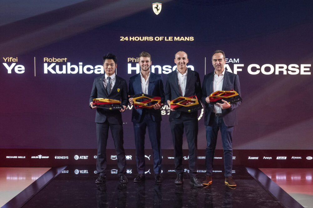 Kubica odebrał kolejne trofeum