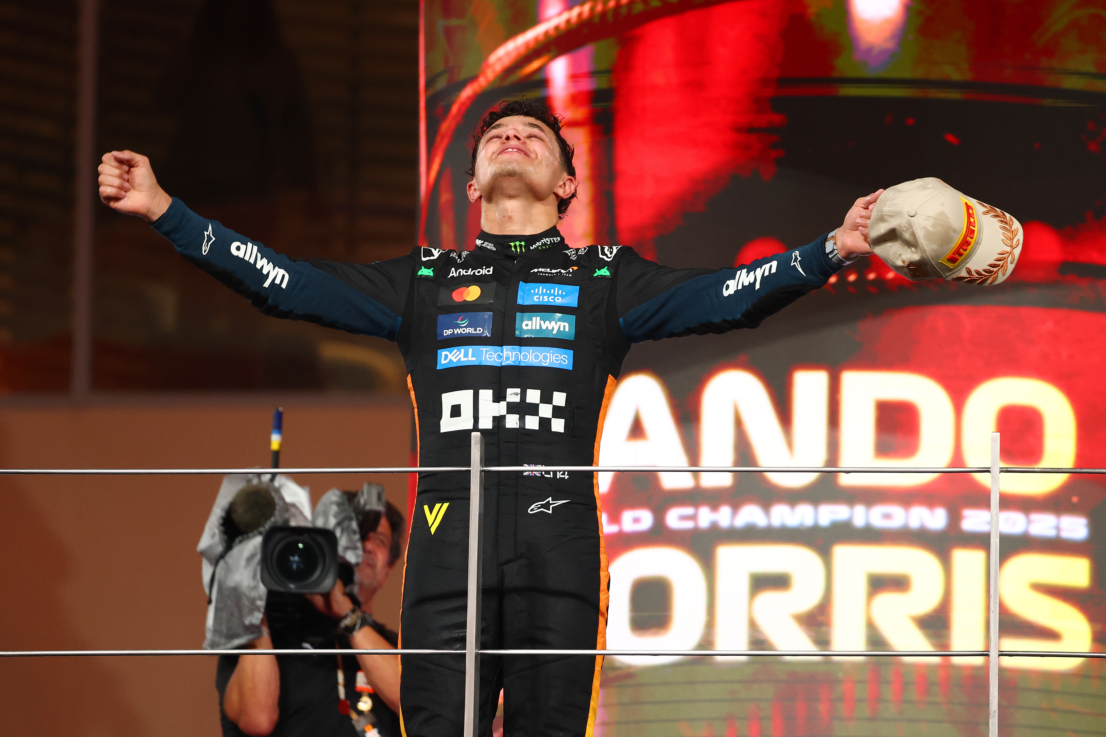 Norris we łazach po mistrzostwie: “Teraz już trochę wiem, co czuje Max”