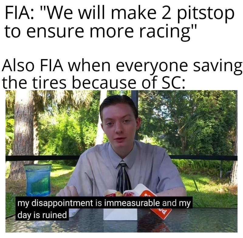 Galeria memów z Grand Prix Kataru 2025 Formuły 1