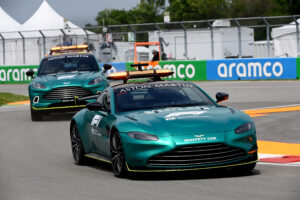 Aston Martin medical car and Safety Car