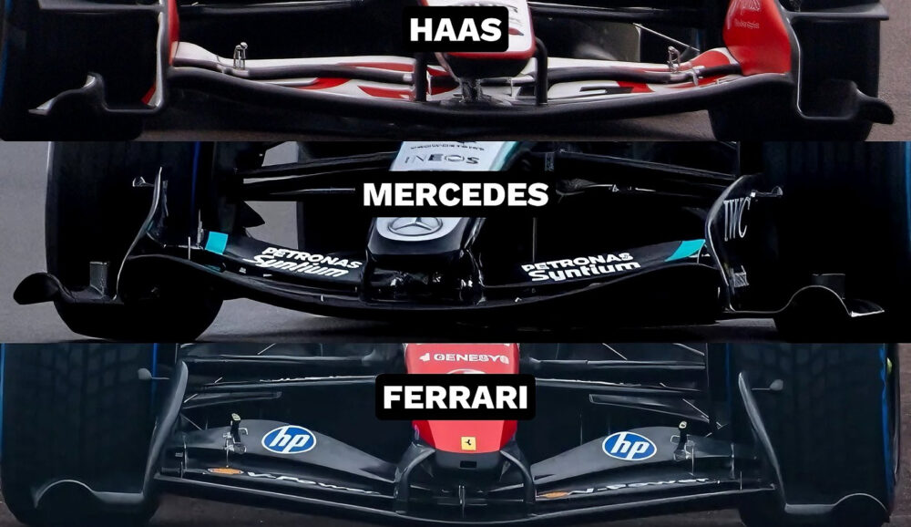 Przednie skrzydła na sezon 2026 – już widać spore różnice