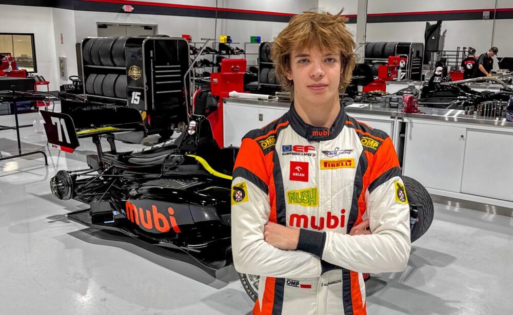 Tymek Kucharczyk pojedzie w Indy NXT w okresie 2026!