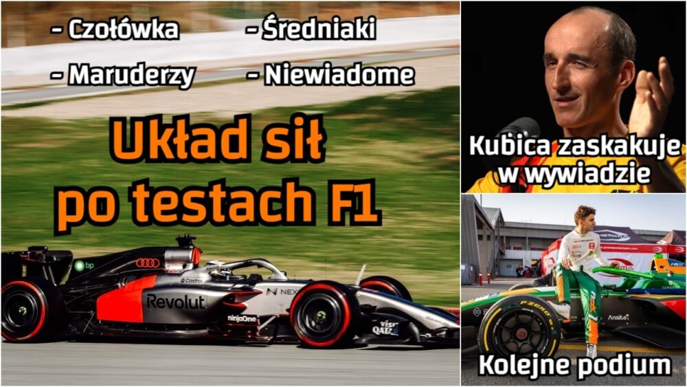 2 zespoły skazane na pożarcie? Kto będzie szybki w 2026? Kubica zdradza tajemnice