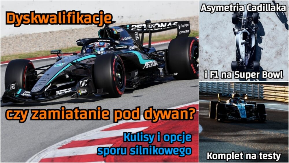 Ostatnie prezentacje, a potem testy. Czy będzie silnikowy skandal w F1? Williams już jeździ