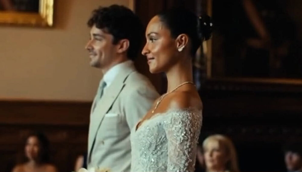 Leclerc opublikował filmy ze ślubu