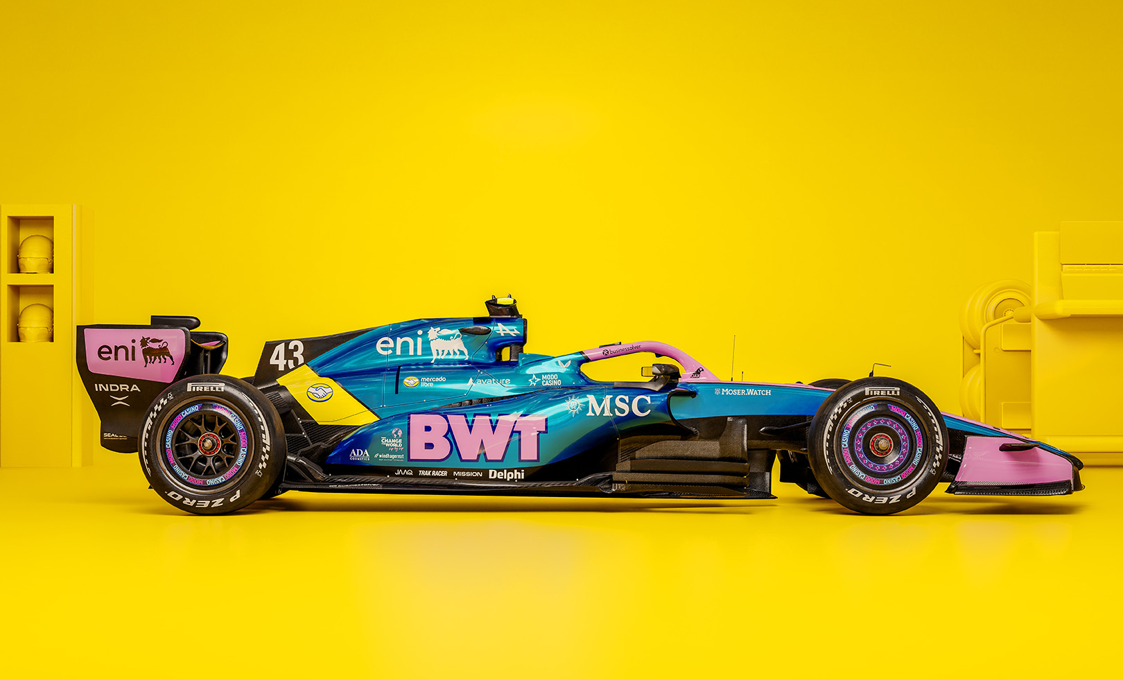 Alpine z okolicznościowym malowaniem w Miami