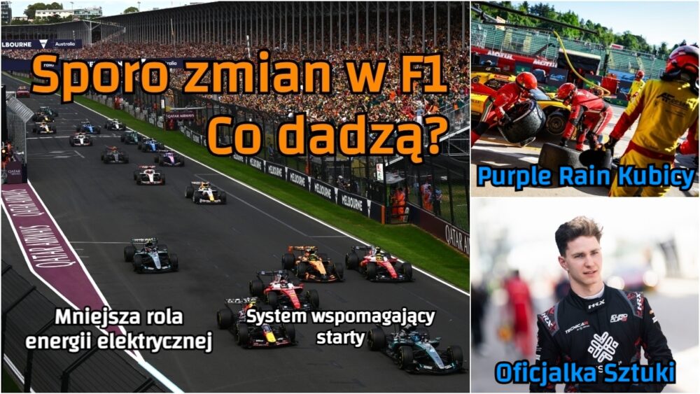 Pudrowanie trupa? F1 wprowadza sporo zmian. Kubica zły po Imoli, Sztuka ogłosił plany