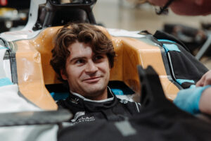 Seat Fitting - Formula One World Championship -Silverstone, England