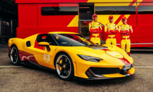 Kubica Ferrari malowanie