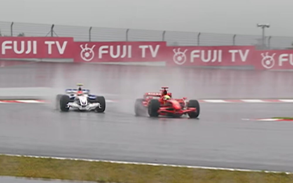 Formuła 1 przypomina niezapomniane walki. Wśród nich ta Kubicy