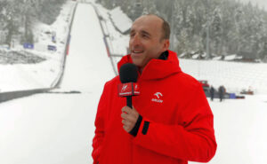 Robert Kubica skoki w punkt