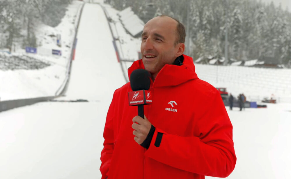 Kubica już w Zakopanem. Oglądaj Red Bull Skoki w Punkt