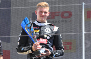 Wiktor Dobrzański podium