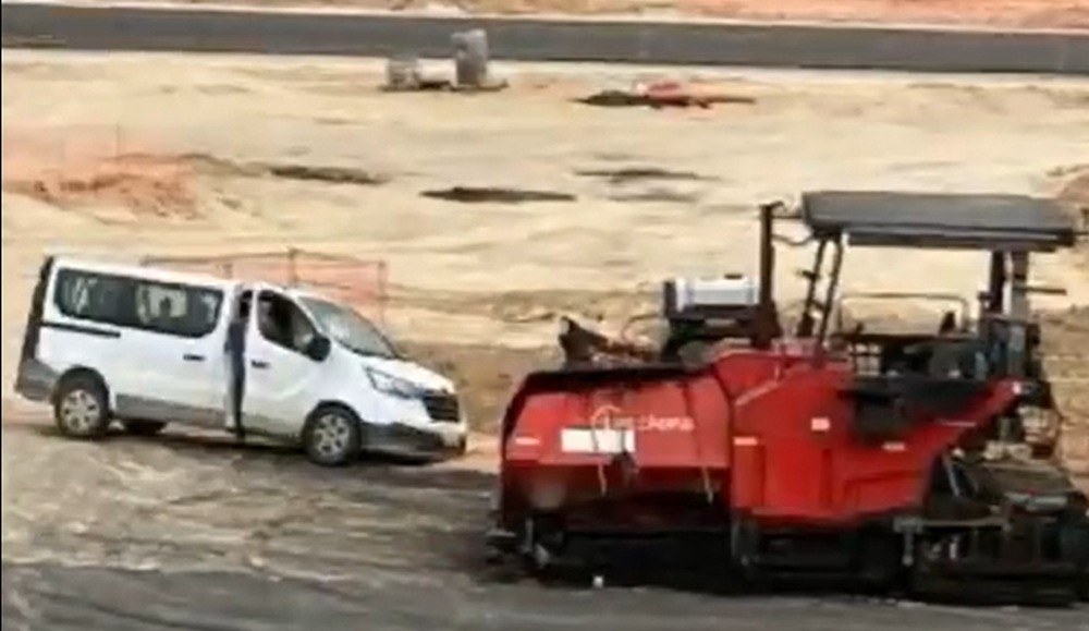 Pierwszy wypadek na torze Madring