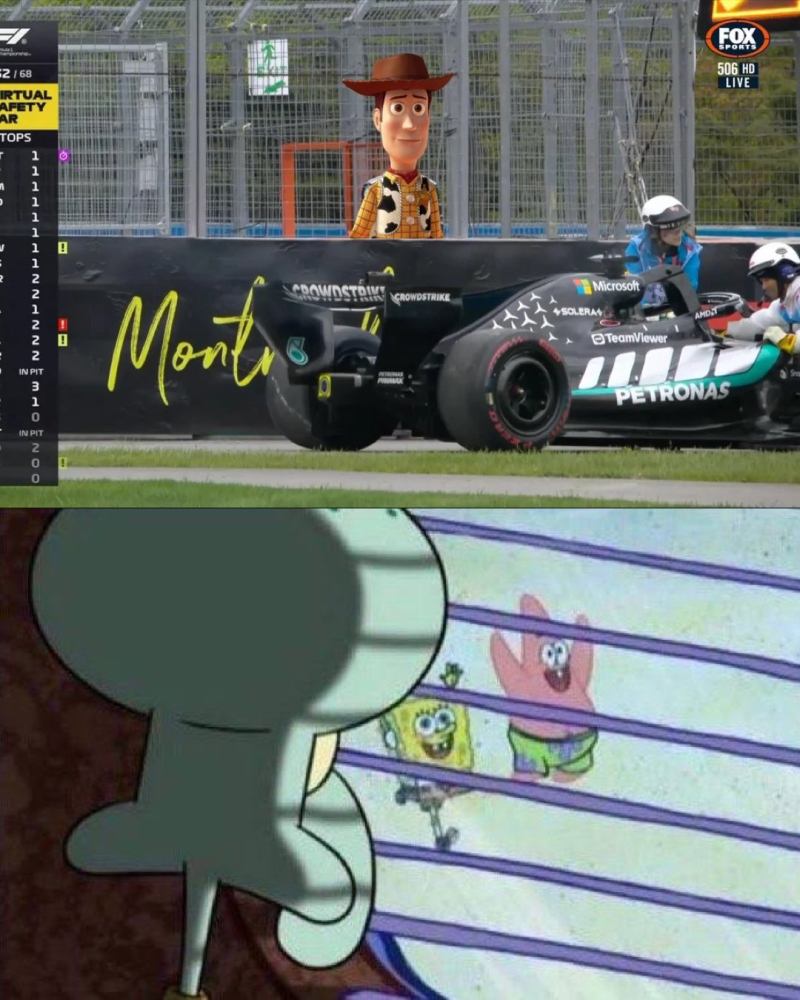 Galeria memów po Grand Prix Kanady Formuły 1 2026