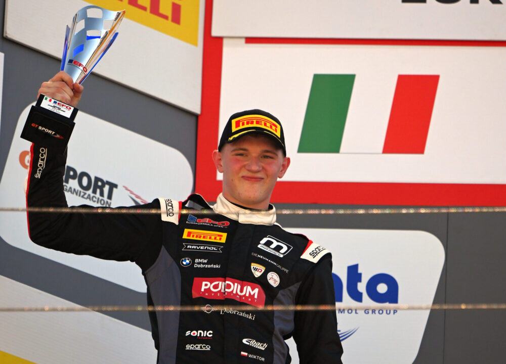 Wiktor Dobrzański podium nowe