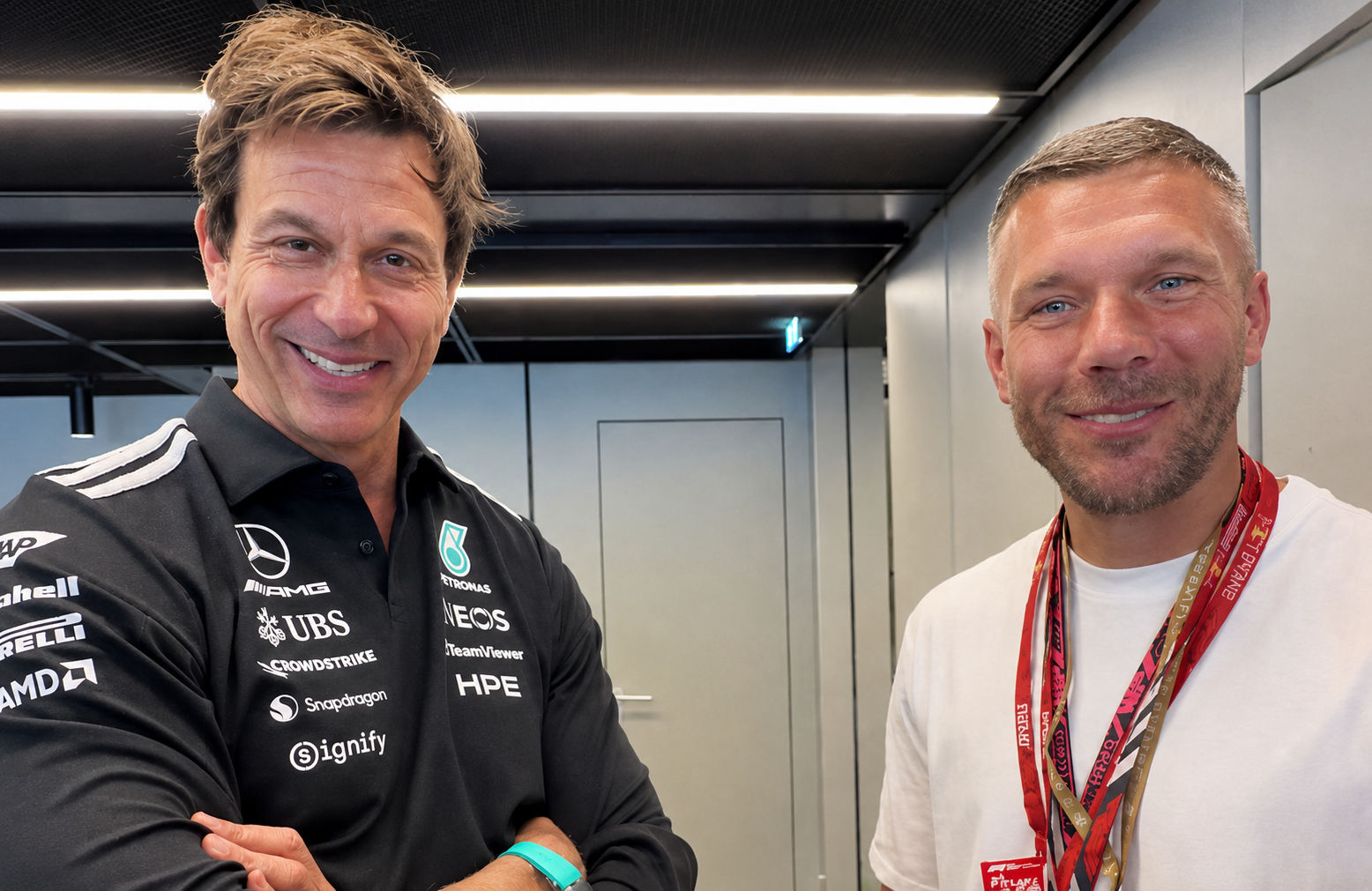 Jak Polak z Polakiem. Wolff i Podolski po polsku