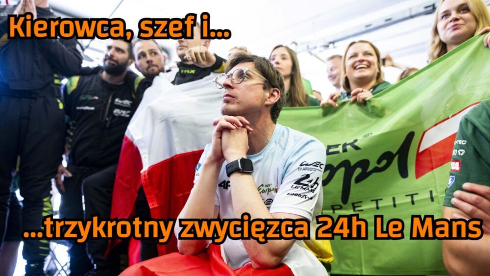 Podwójna rola, podwójne zwycięstwo – wywiad z Kubą Śmiechowskim po 24h Le Mans 2026