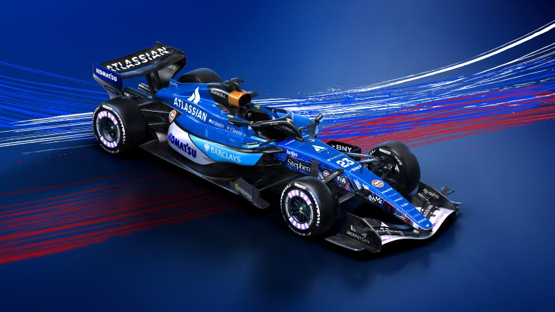 Okolicznościowe malowanie Williamsa na Silverstone