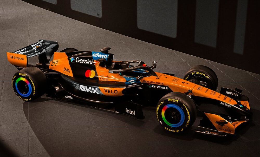 McLaren z okolicznościowym malowaniem na dwa wyścigi