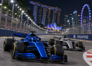 Bolidy F1 Singapur
