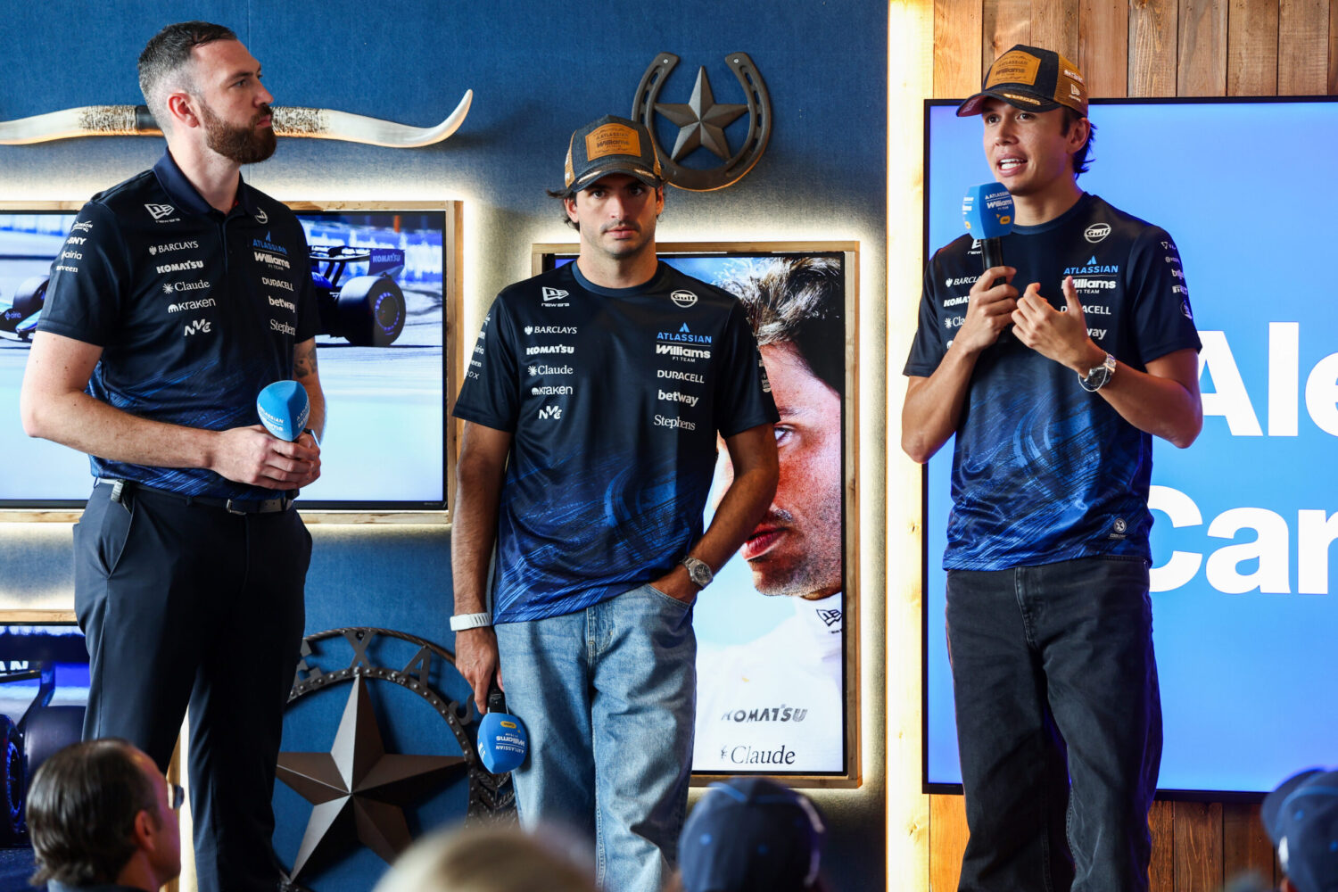 Albon i Sainz odpowiadają Alonso