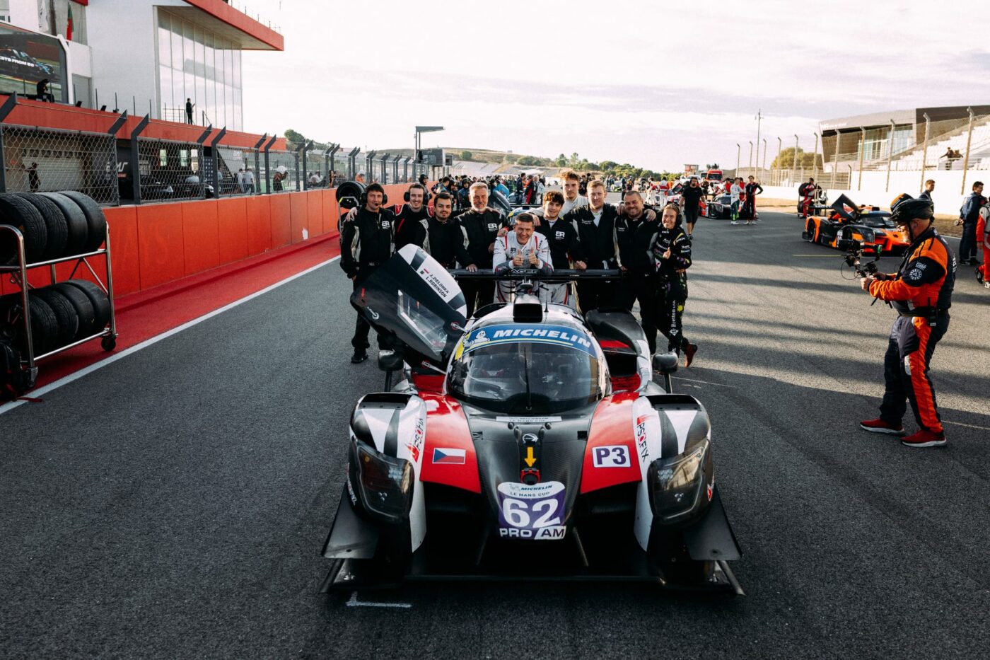 Jacek Zielonka otarł się o podium w „generalce” Michelin Le Mans Cup